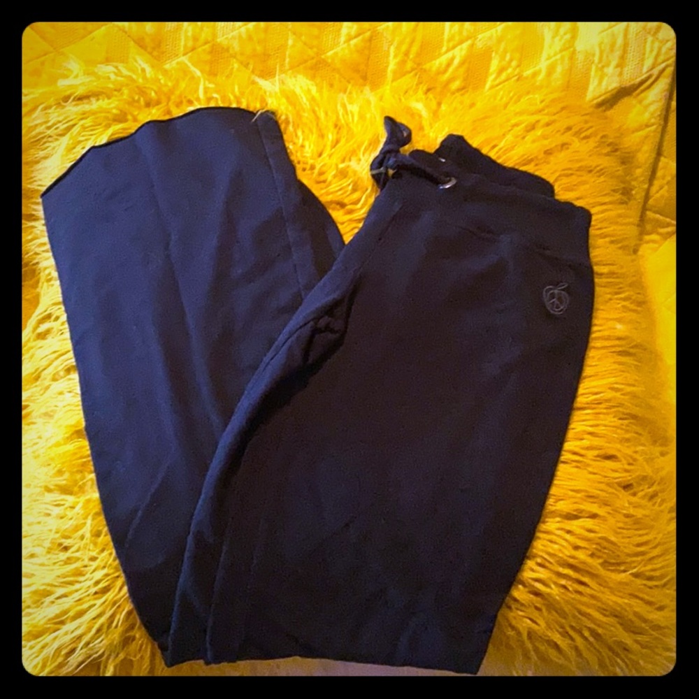 Green apple stretchy sweat/yoga pants